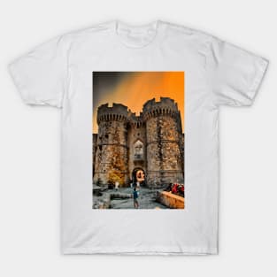 Greece. Rhodes. Main Gate to the Old Town. T-Shirt